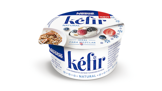 La tarrina nueva del yogur kéfir de Nestlé